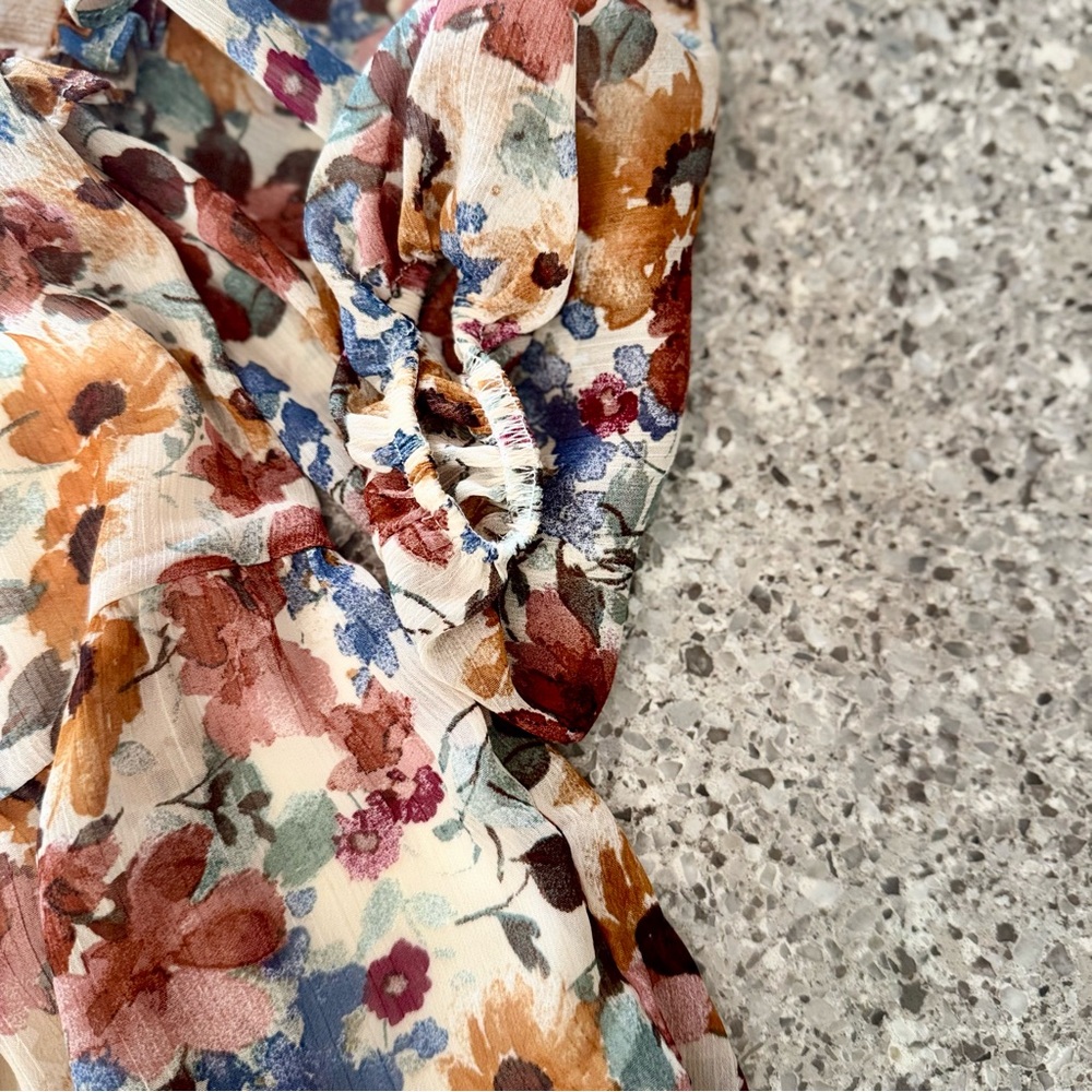 Bonnie Jean Floral Kids Dress - Multicolor - Picture 8 of 11